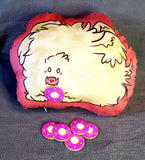[PREORDER] La Creatura Pup 14 Inch Pillow Adopt Stuffed or Unstuffed