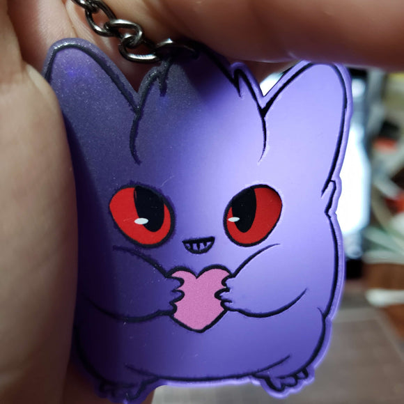 Valentines Gengar 2.5INCH Charm FREE ADD ON