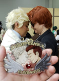 GOOD OMENS INSUFFERABLE HUSBANDS 3 INCH CHARM