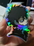 BNHA DABI FIERCE BUT FABULOUS 3INCH HOLOGRAPHIC VINYL STICKER