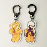 JAILBIRD DABIHAWKS 2 INCH ACYRLIC CHARMS