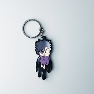 BNHA DABI KING OF DRIP 2INCH THICK BLACK ACRYLIC CHARM FREE ADD ON