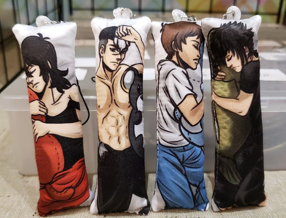 DISCOUNT Mini Dakimakura 3.5 Inch Pillow Charm Voltron Final Fantasy Noctis Shiro Keith Lance