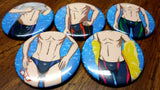 Free! Iwatobi Swim Club Buttons 1.75 BUTTON SET