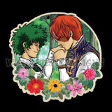 BNHA TODODEKU KIRIBAKU RPG AU 2INCH WOOD CHARM