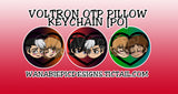 Voltron  3.5 Inch OTP Plush Chibi Pillow Charm