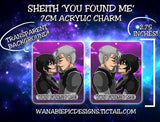 DISCOUNT VOLTRON SHEITH 2.75INCH YOU FOUND ME ACRYLIC CHARM