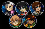 Voltron Legendary Defender 1.75 Inch Buttons Single or Set