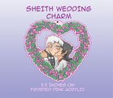 VOLTRON SHEITH 3.5INCH WEDDING ACRYLIC CHARM