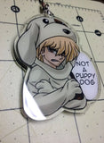 Yu Gi Oh Joey Wheeler Doublesided 2.5 Inch Clear Acrylic Charm