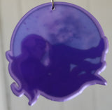 DISCOUNT Voltron Lotor 2inch Purple Frosted Acrylic Charm