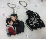 VOLTRON SHEITH 2INCH SHIRO LOVES YOU,BABY ACRYLIC CHARM DISCOUNTED