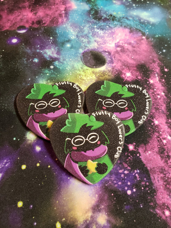 Detarune Ralsei Sparkle Heart Button