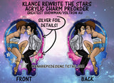 DISCOUNT VOLTRON KLANCE REWRITE THE STARS SILVER FOIL 2 INCH CHARM