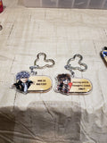 Kingdom Hearts 3 6CM Sarcastic Glitter Charms