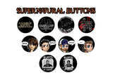 SPN Supernatural 1.75 Buttons