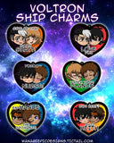 FREE ADD ON VOLTRON 2.75INCH SHIP ACRYLIC CHARM