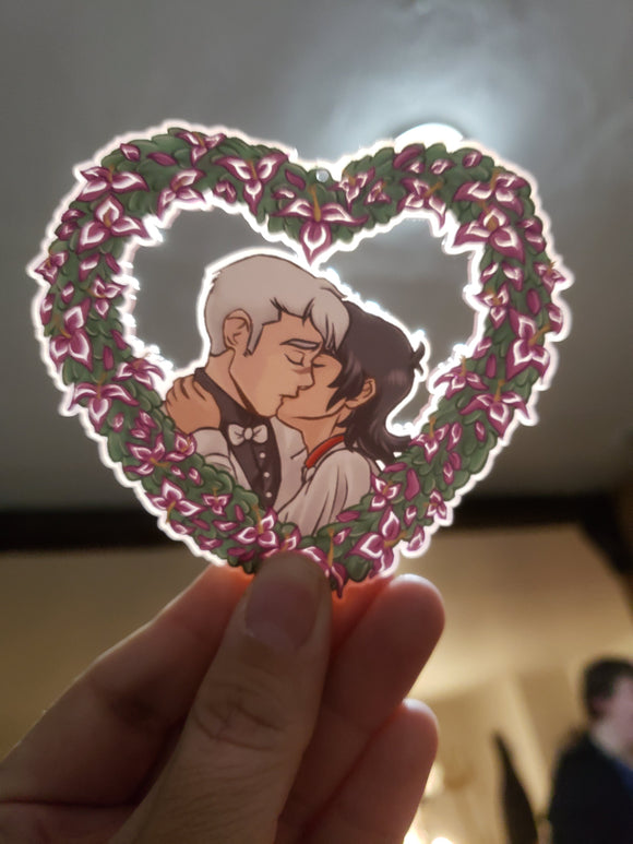 VOLTRON SHEITH 3.5INCH WEDDING ACRYLIC CHARM