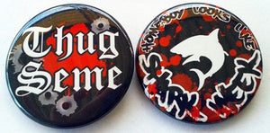 50% OFF Thug Seme Shark Week 1.75 Buttons Set or Single