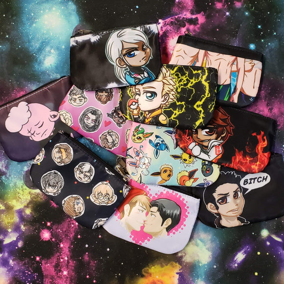 **DISCOUNT** Mini Fandom Coin Purses