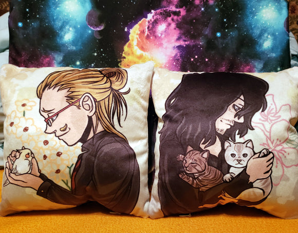 BNHA EraserMic 9INX9IN PILLOW Stuffed or Unstuffed